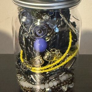 Small Semi Mystery Jar of Jewelry